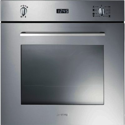 Smeg SF485X Cucina 60cm Multifunction Oven with New Style Controls in St/ Steel